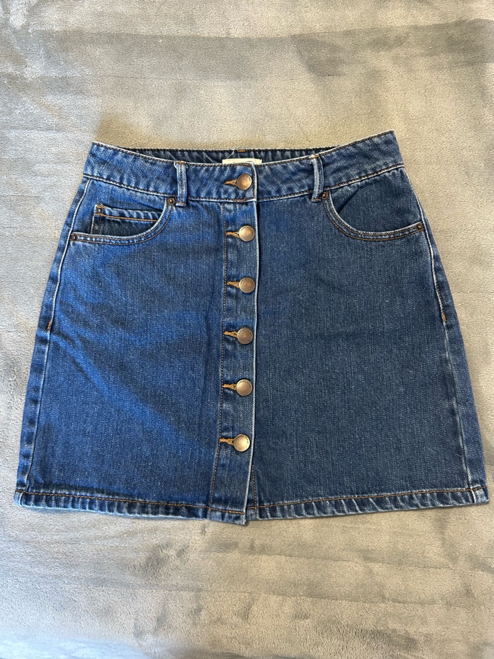 Garage Denim Skirt XS